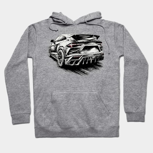 Lamborghini Urus Hoodie by Vehicles-Art